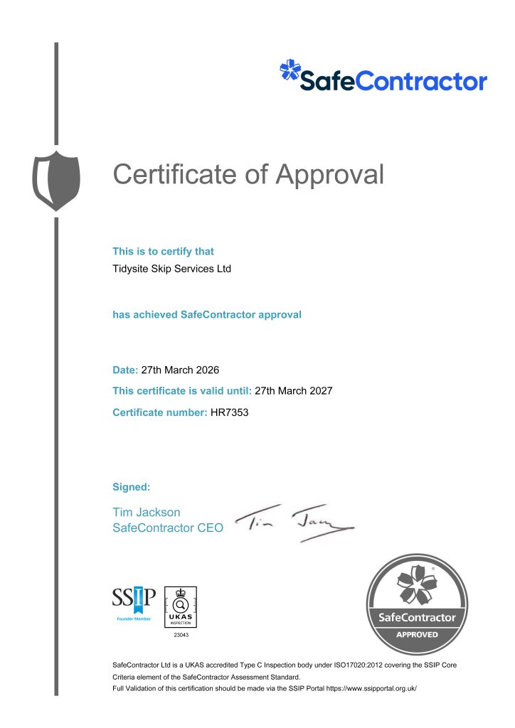 Safe contractor approval 2026